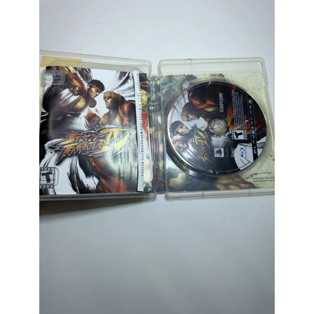 Street Fighter IV (Sony‎ PlayStation 3, 2009) Complete w/ Manual PS3